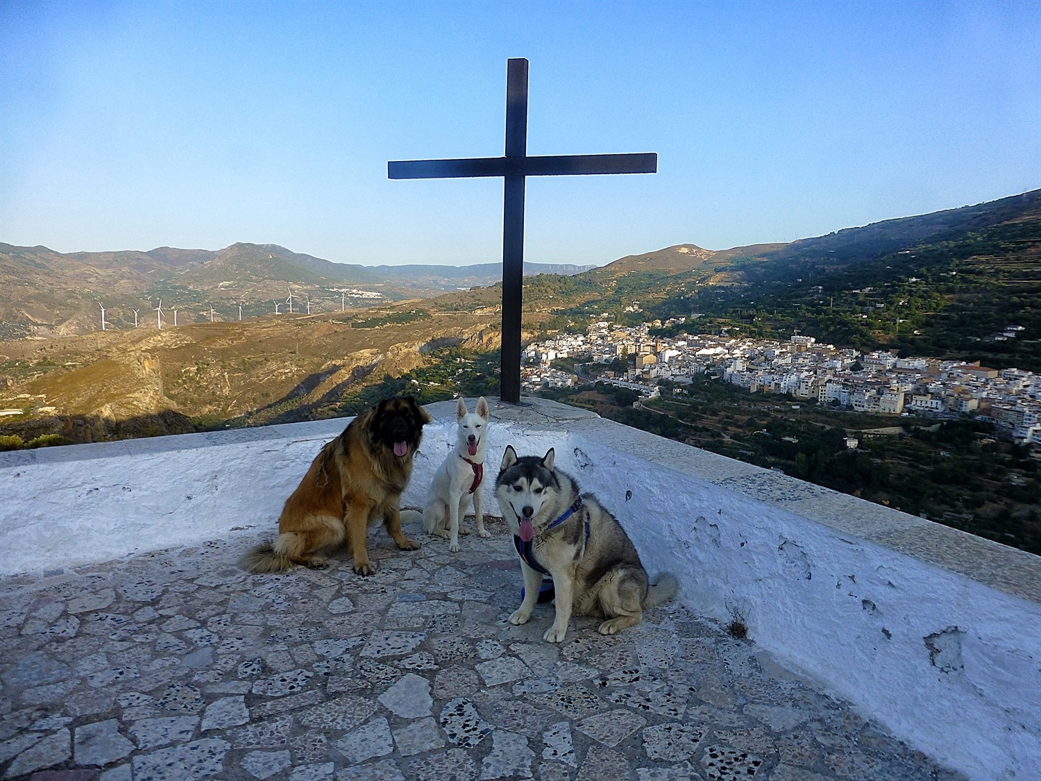 Group photo at the Ermita