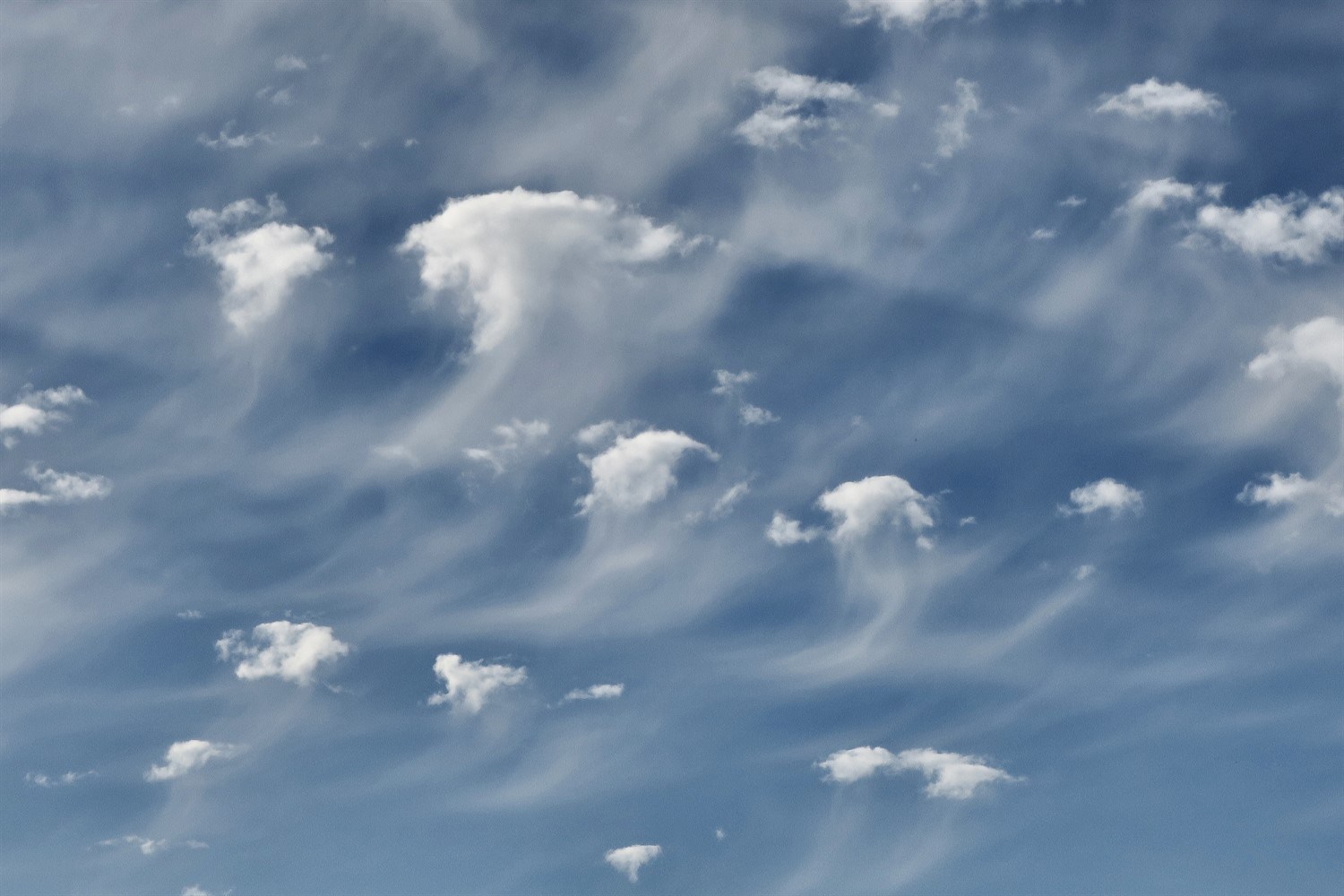 Close up of cool clouds