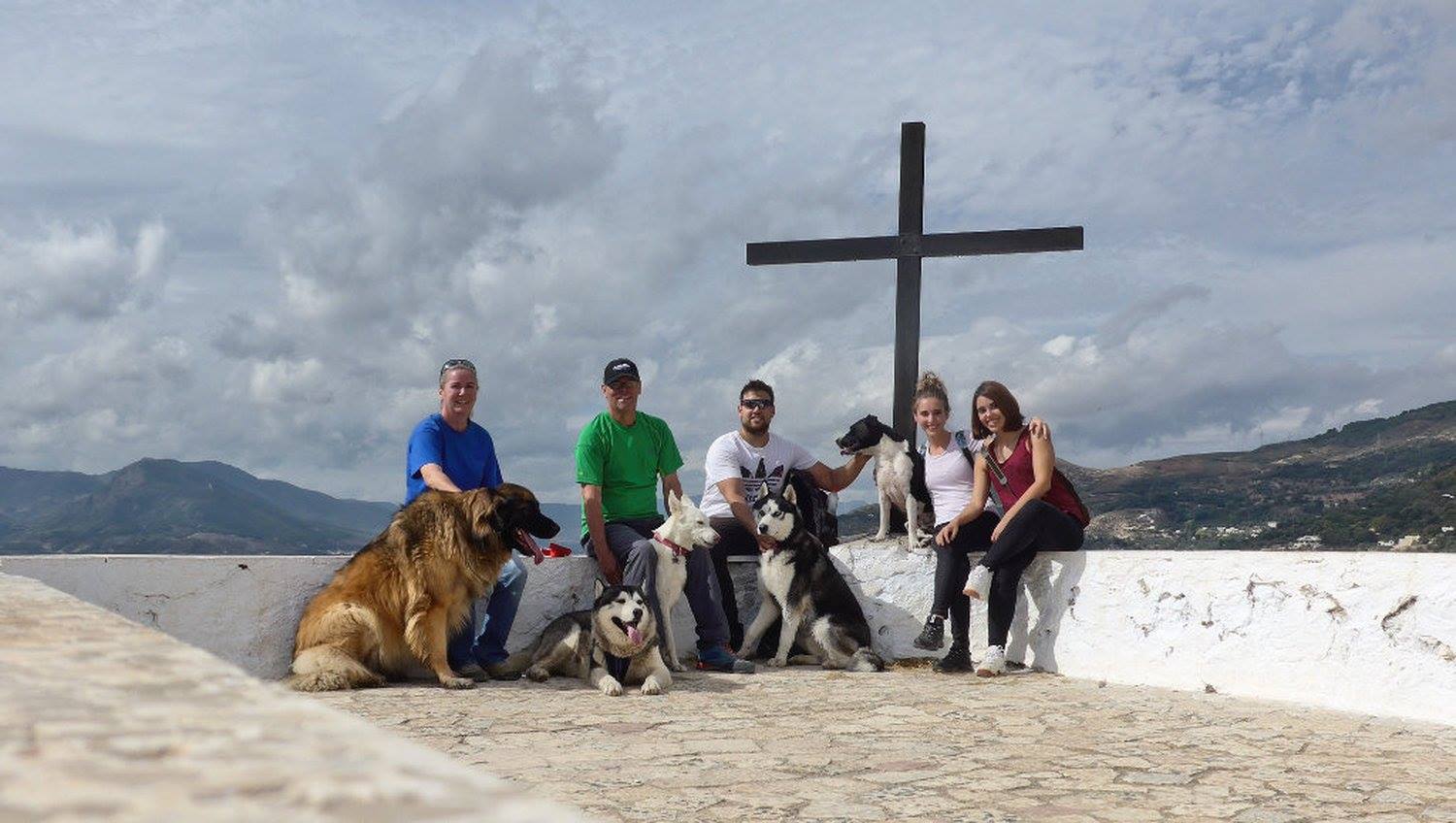 Arko's family come to visit when they can, even his furbrother Morgan