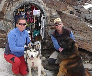 Khumbu & Bruno - Summit of Mulhacen 3482m